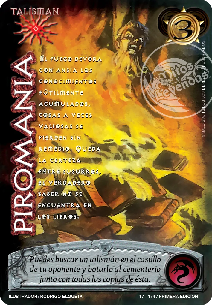 Piromania — CC - Mundo Gotico