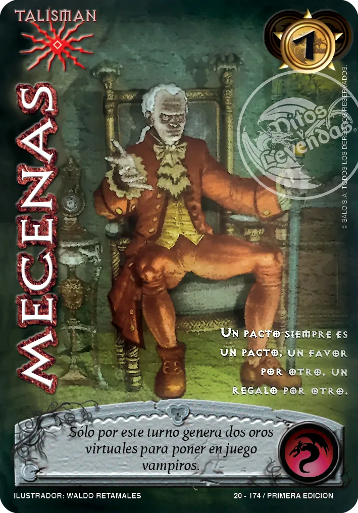 Mecenas — CC - Mundo Gotico