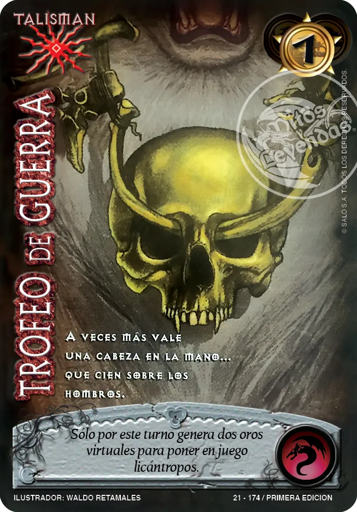 Trofeo de Guerra — CC - Mundo Gotico