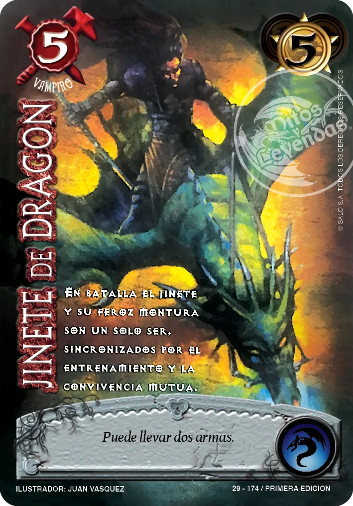 Jinete de Dragon — CC - Mundo Gotico