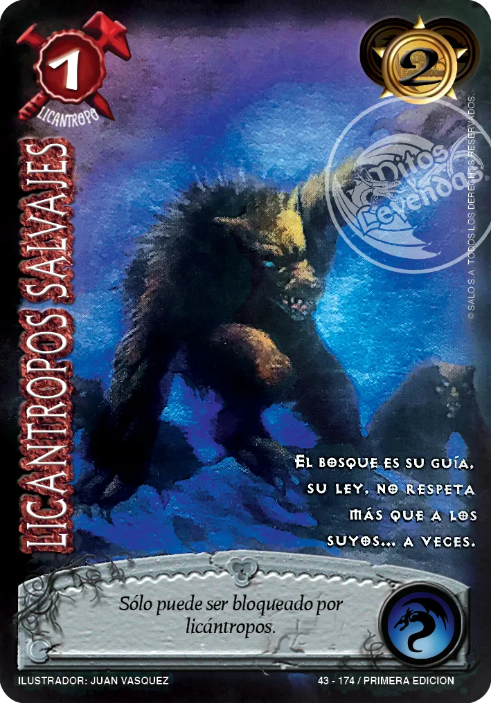 Licantropos Salvajes — CC - Mundo Gotico