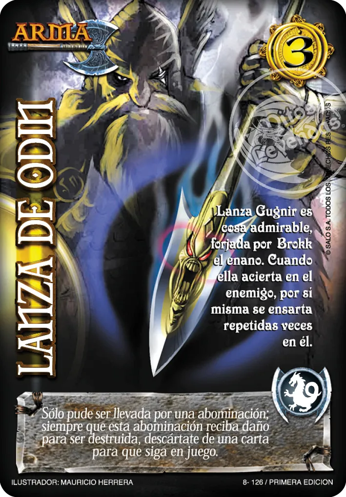 Lanza de Odin — CC - Ragnarok