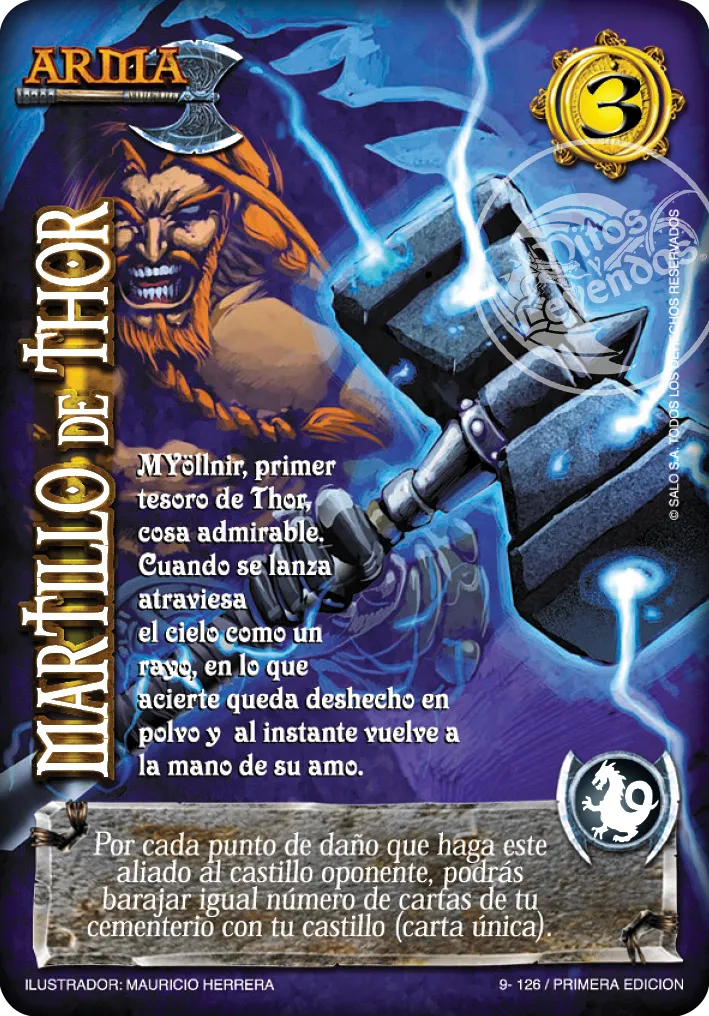 Martillo de Thor — CC - Ragnarok