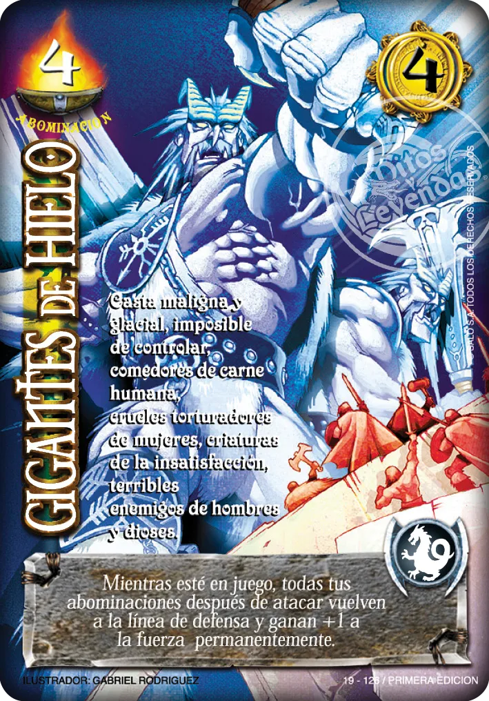 Gigantes de Hielo — CC - Ragnarok