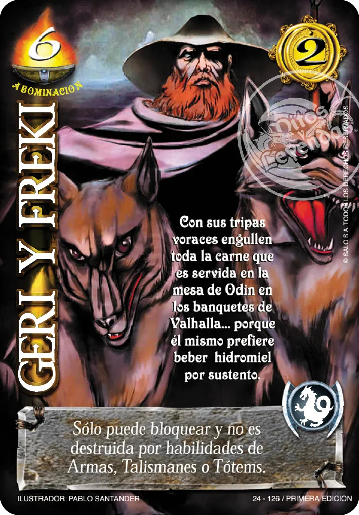 Geri y Freki — CC - Ragnarok