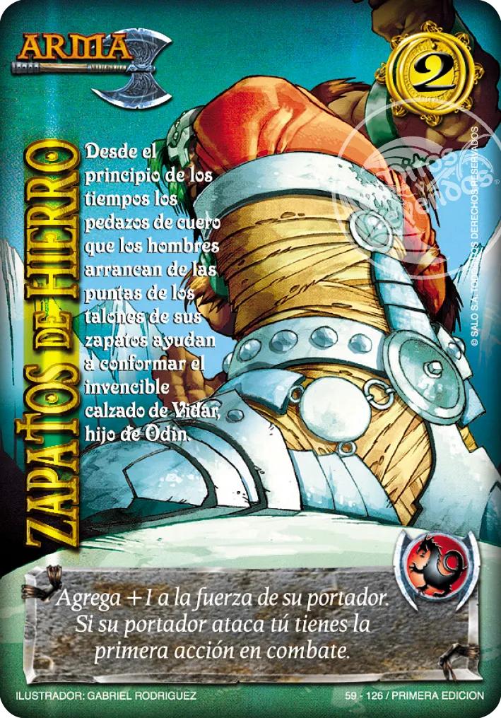 Zapatos de Hierro — CC - Ragnarok