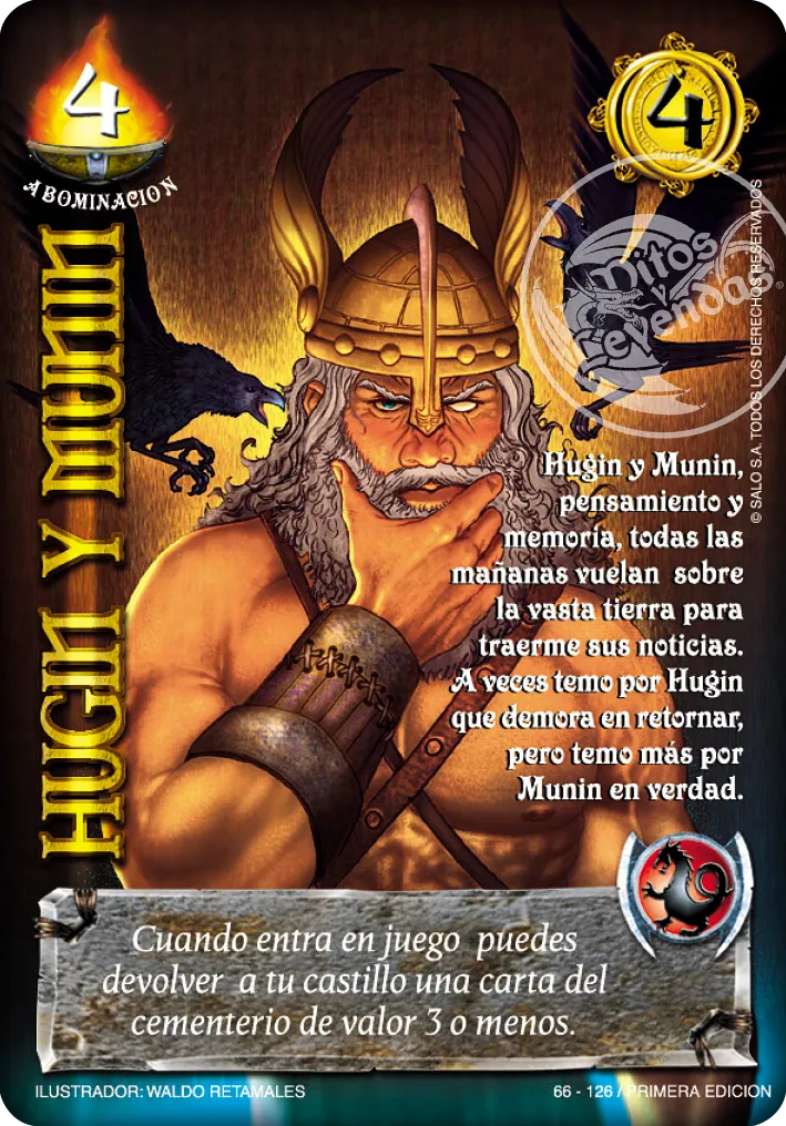 Hugin y Munin — CC - Ragnarok