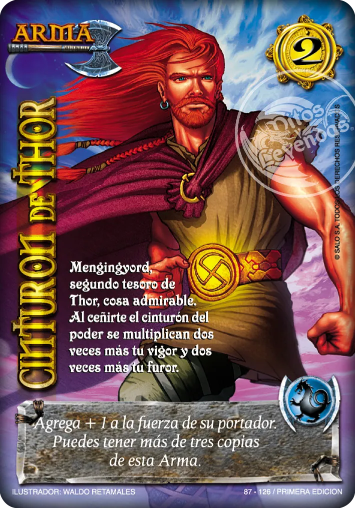 Cinturon de Thor — CC - Ragnarok