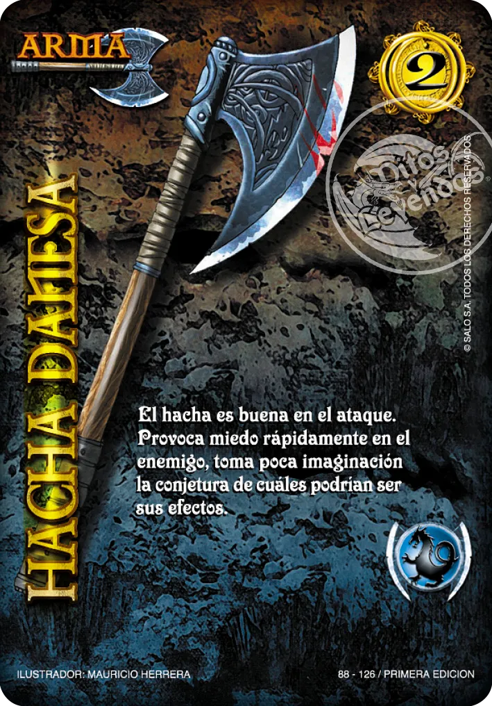 Hacha Danesa — CC - Ragnarok