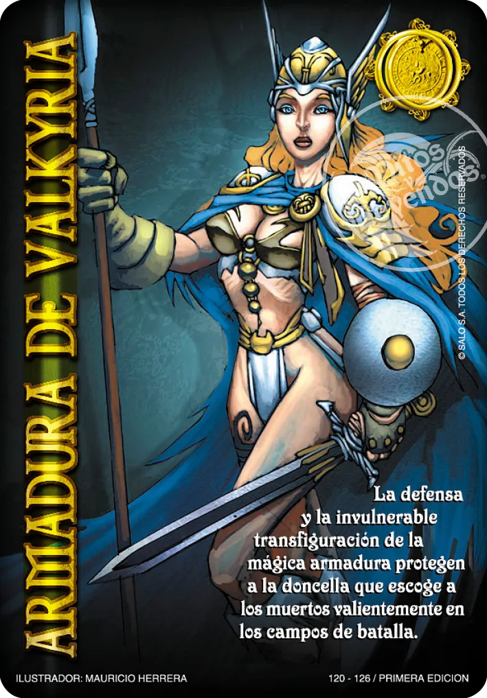 Armadura de Valkyria — CC - Ragnarok