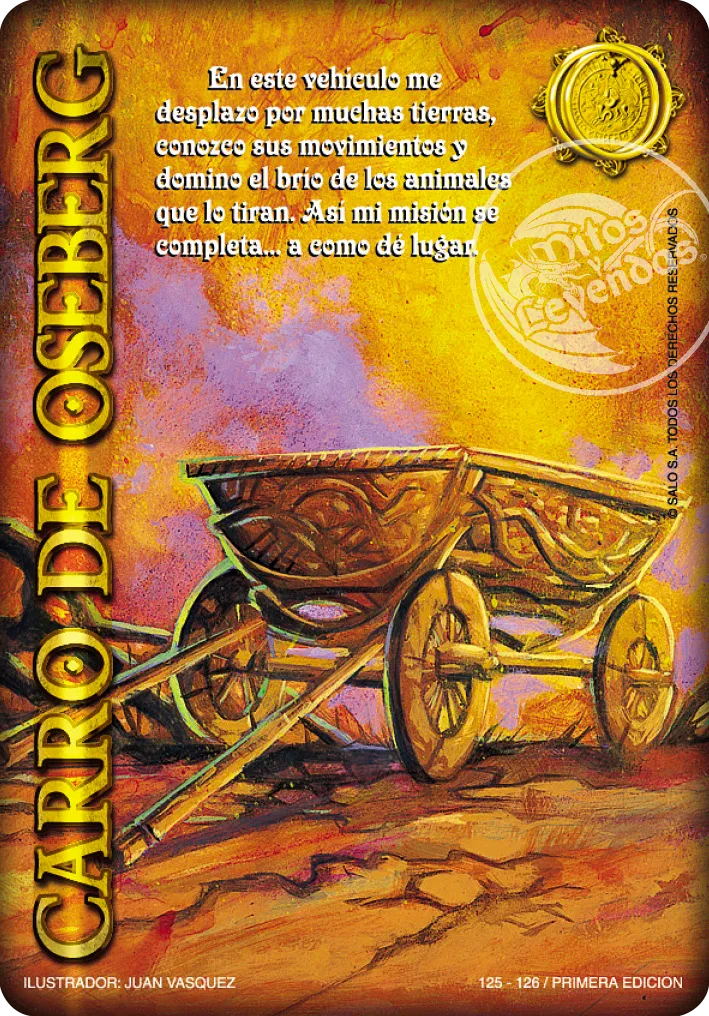Carro de Oseberg — CC - Ragnarok