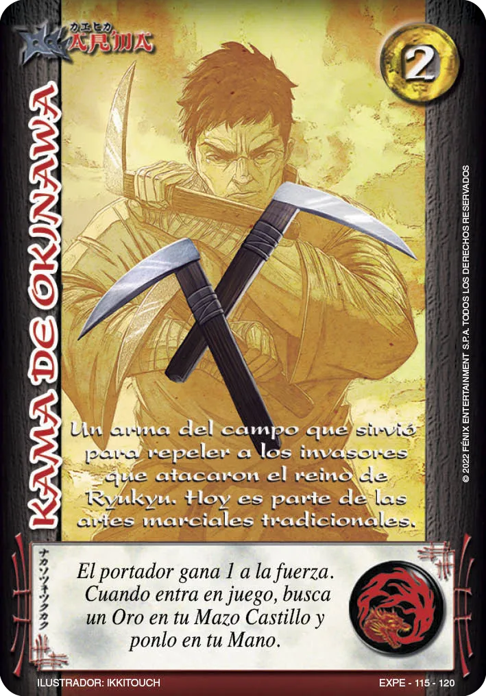 Kama de Okinawa — Kit Extension 2022