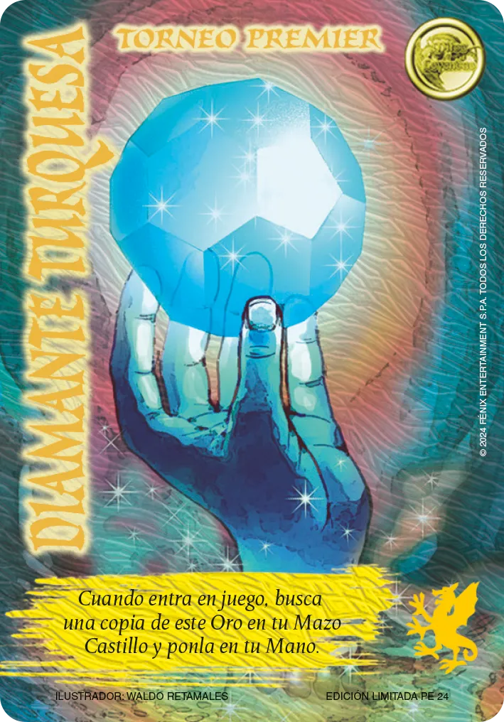 Diamante Turquesa — Juego Organizado
