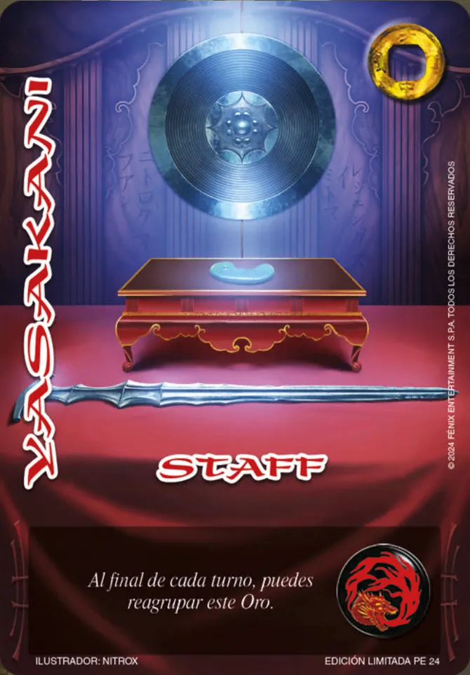 Yasakani — Juego Organizado