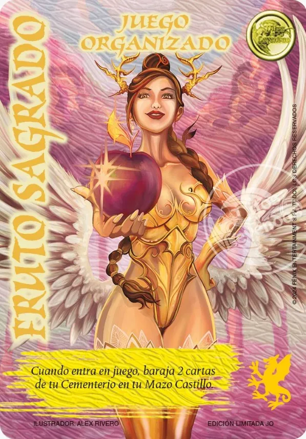Fruto Sagrado — Juego Organizado