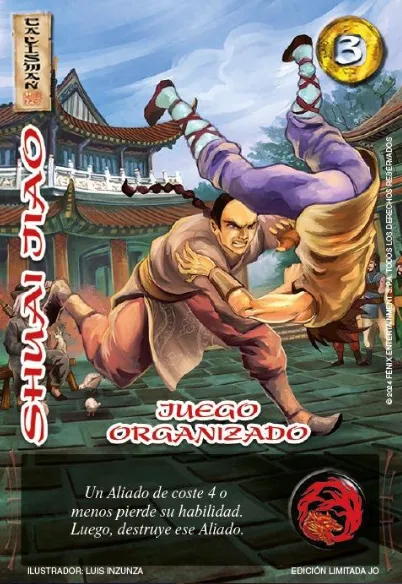 Shuai Jiao — Juego Organizado