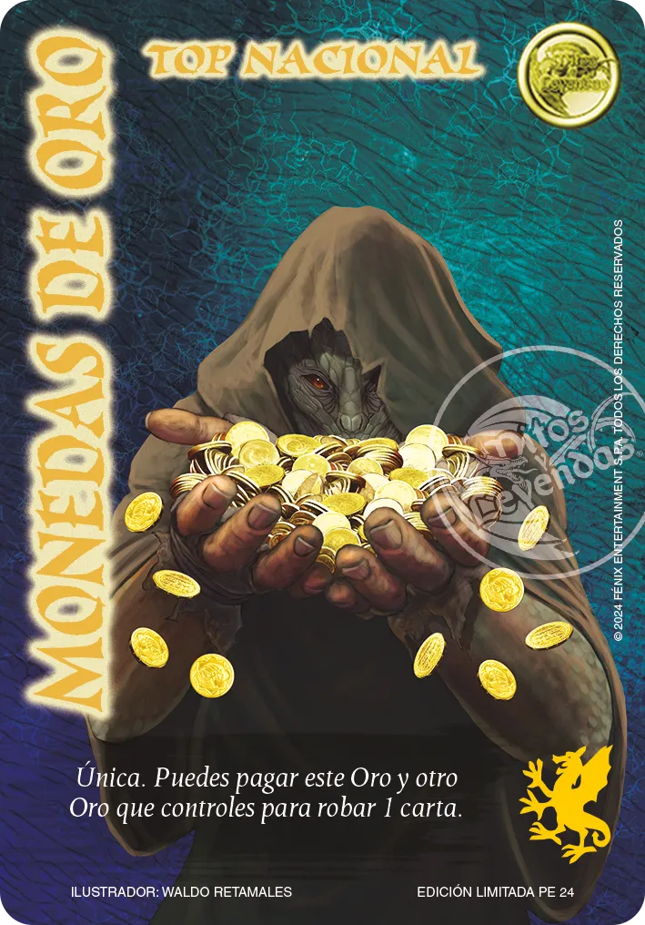 Monedas de Oro — Juego Organizado