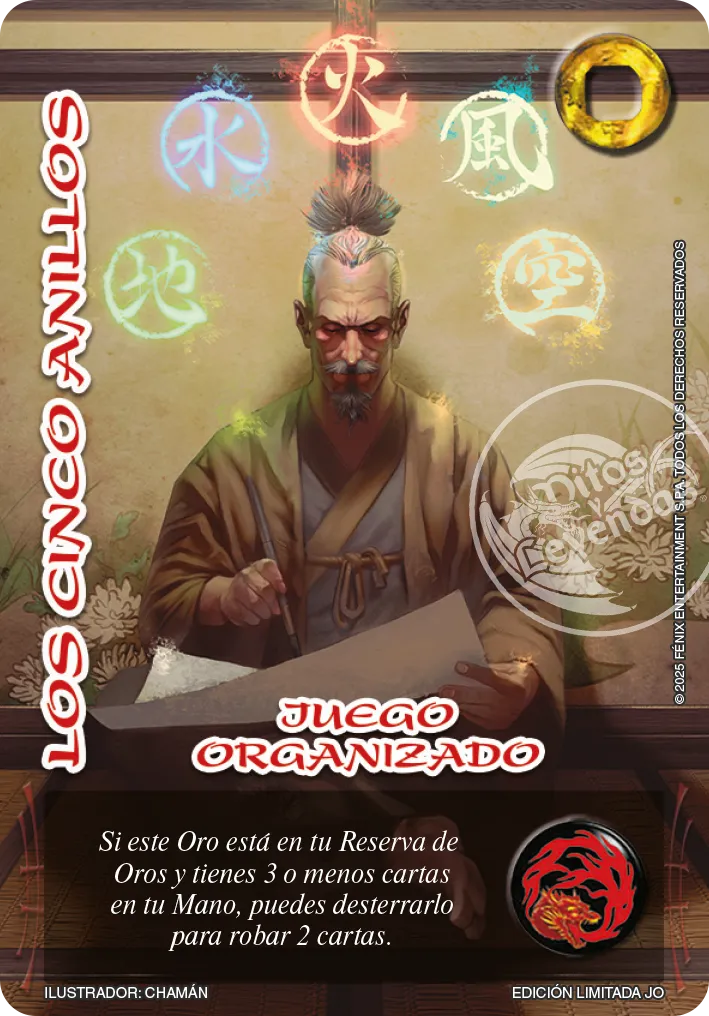 Los Cinco Anillos — Juego Organizado