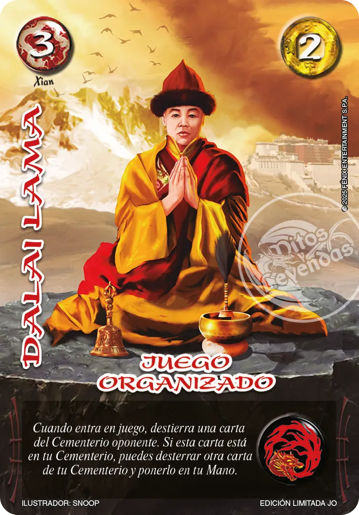 Dalai Lama — Juego Organizado