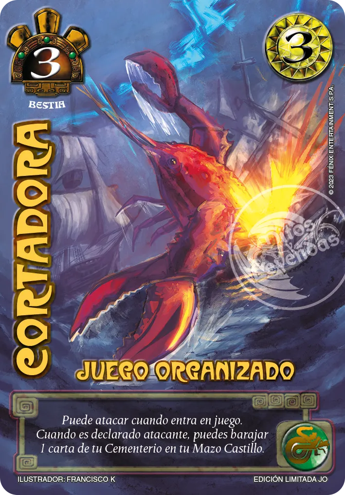 Cortadora — Juego Organizado