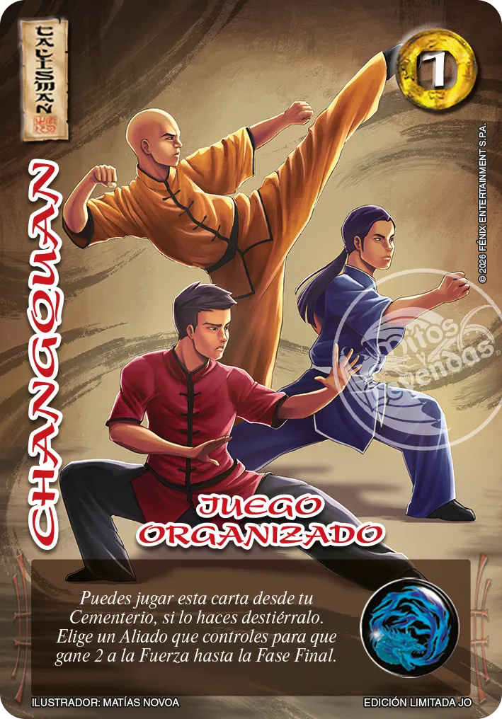 Changquan — Juego Organizado