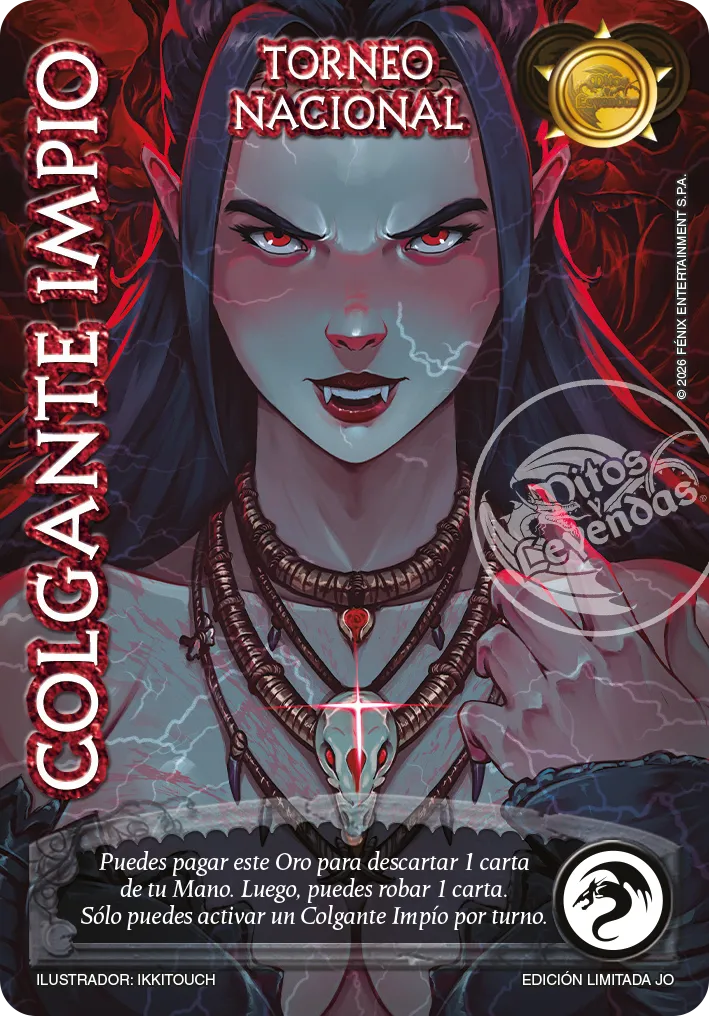 Colgante Impio — Juego Organizado