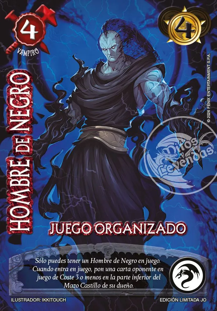Hombre de Negro — Juego Organizado