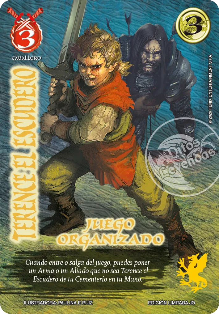 Terence el Escudero — Juego Organizado