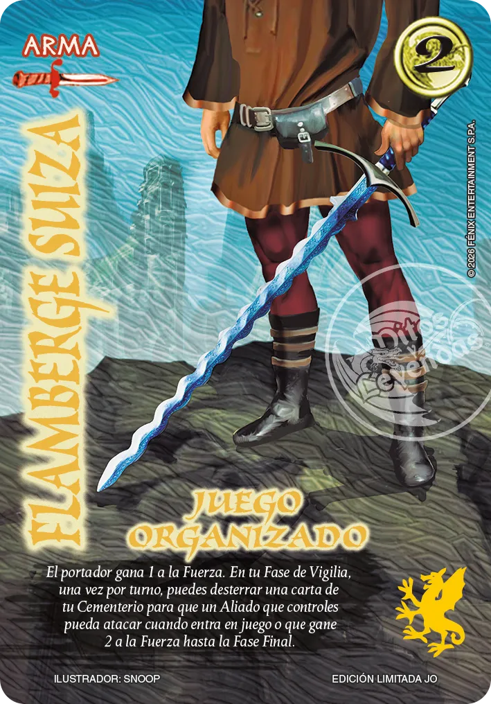 Flamberge Suiza — Juego Organizado
