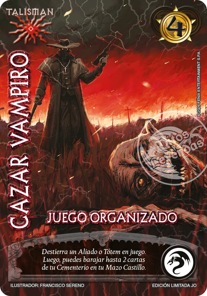 Cazar Vampiro — Juego Organizado