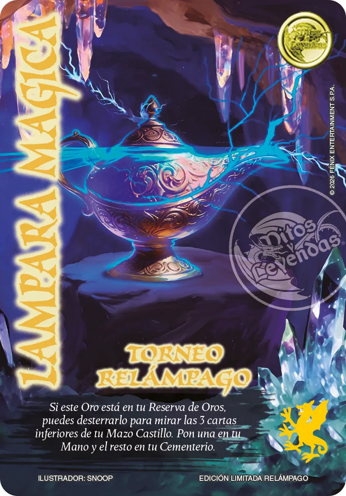 Lampara Magica — Juego Organizado