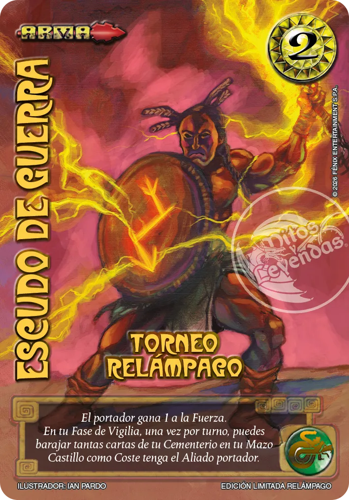 Escudo de guerra — Juego Organizado