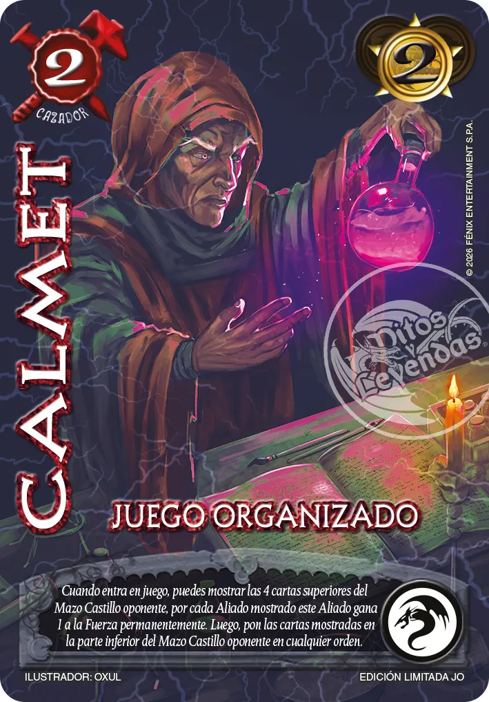 Calmet — Juego Organizado