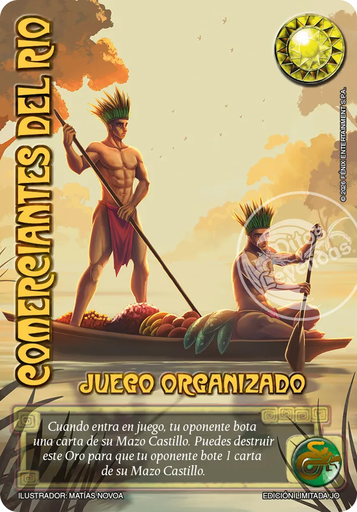 Comerciantes del rio — Juego Organizado