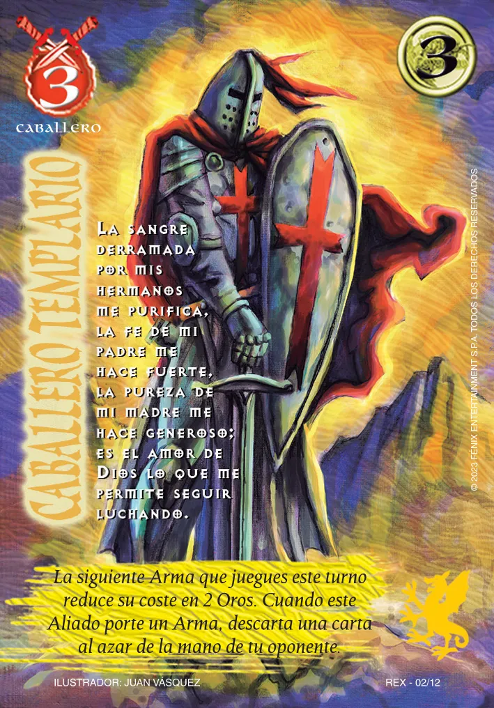 Caballero Templario — Kit - Mundo Medieval