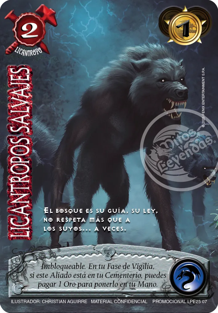 Licantropos Salvajes — Lootbox PE 2025