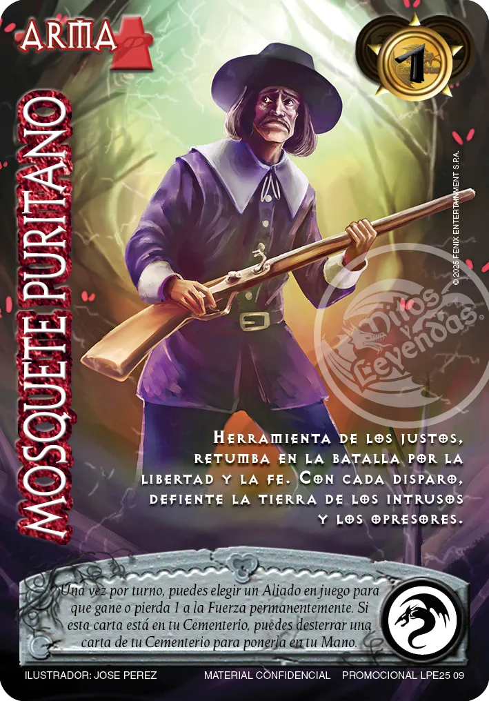 Mosquete Puritano — Lootbox PE 2025