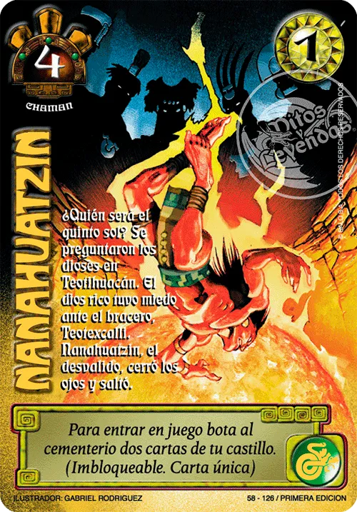 Nanahuatzin — Leyendas 1.0