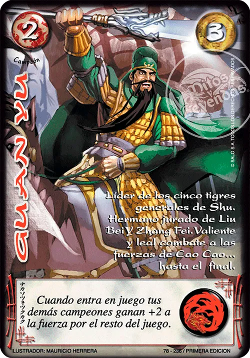 Guan Yu — Leyendas 1.0