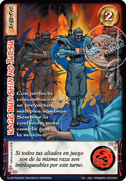 Kage Bun Shin No Jutsu — Leyendas 1.0