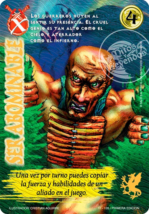 Ser Abominable — Leyendas 1.0