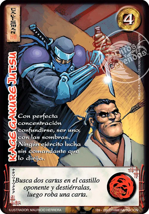 Kage Gakure Jutsu — Leyendas 1.0