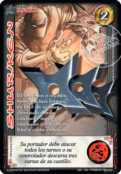 Shuriken — Leyendas 1.0