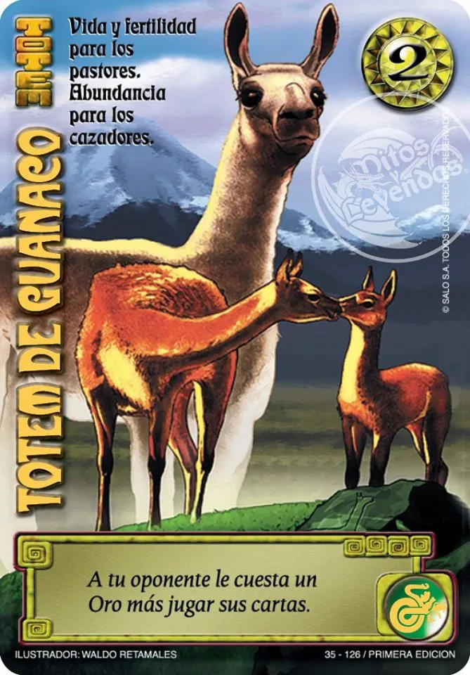 Totem de Guanaco — Leyendas 1.0