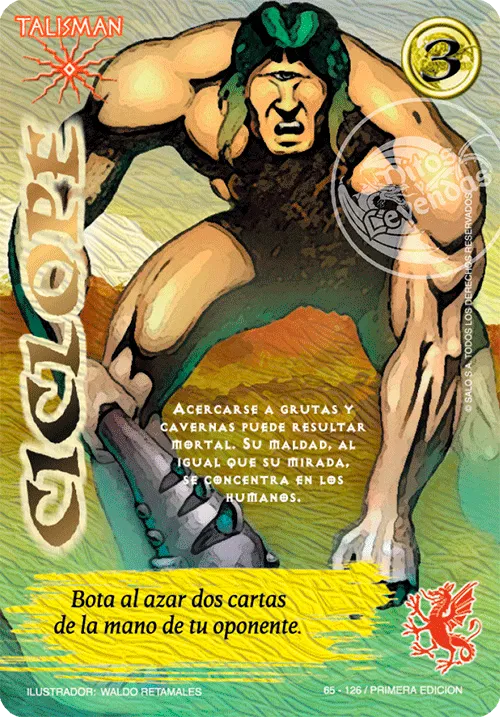 Ciclope — Leyendas 1.0