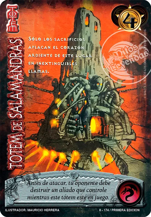 Totem de Salamandras — Leyendas 1.0