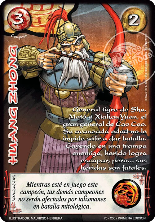 Huang Zhong — Leyendas 1.0