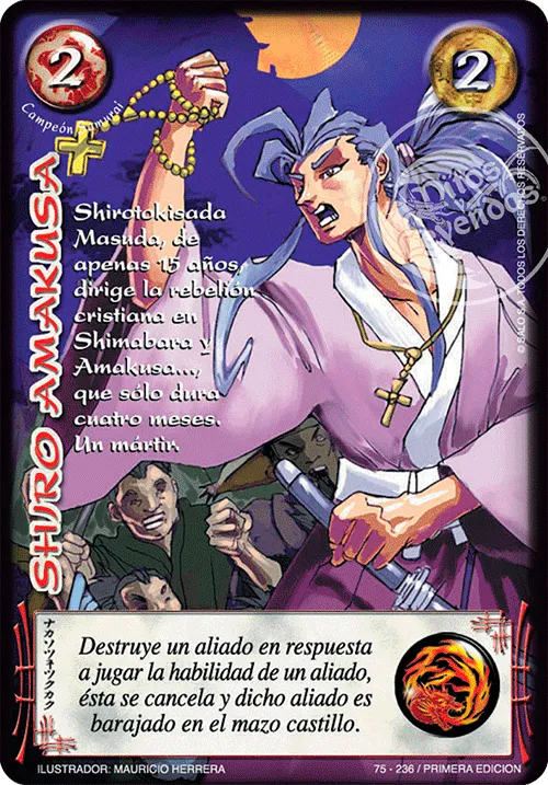 Shiro Amakusa — Leyendas 1.0