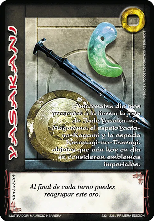 Yasakani — Leyendas 1.0