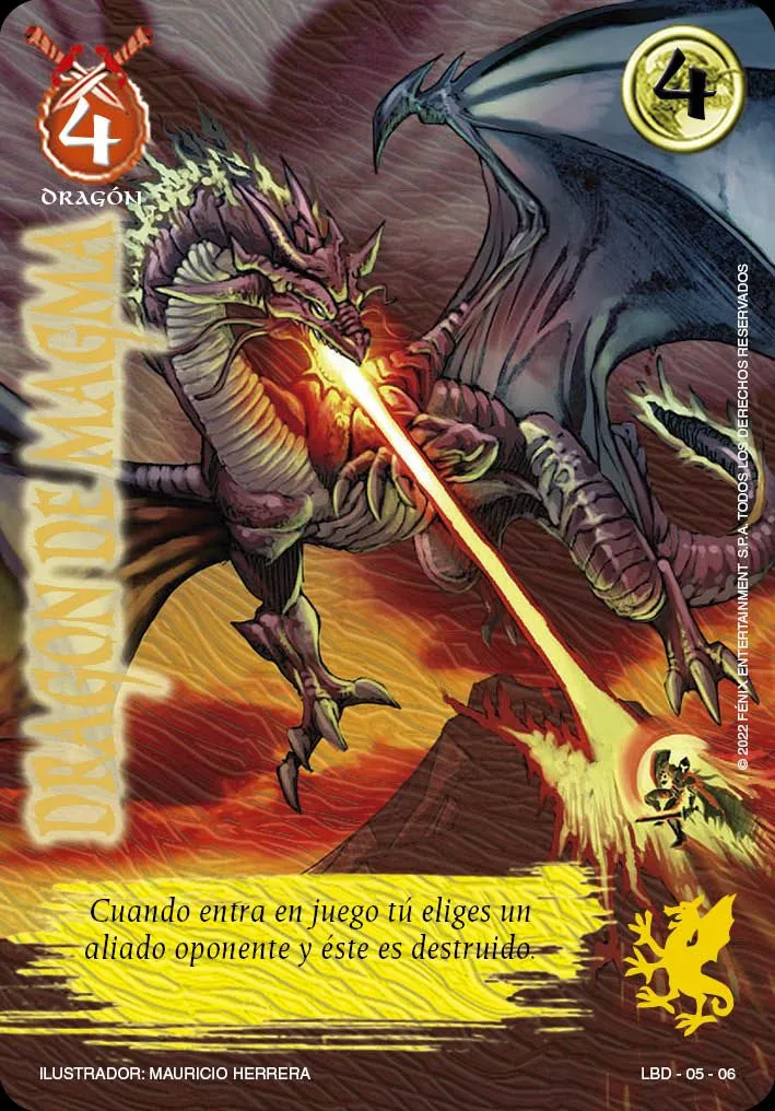 Dragon de Magma — Leyendas 2.0